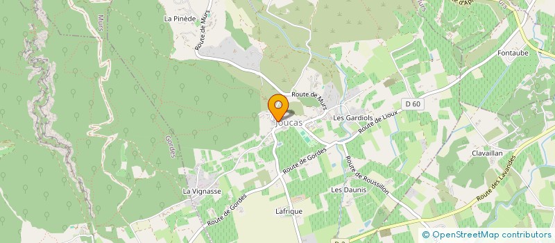 localisation de l'entreprise MADAME SOPHIE MANSOY  JOUCAS