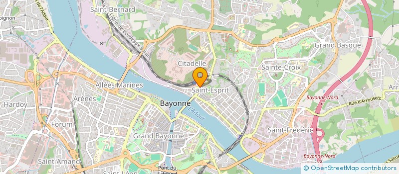 localisation de l'entreprise MADAME SOPHIE MANTEROLA à BAYONNE