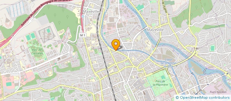 localisation de l'entreprise MADAME SOPHIE MARANDE  NANCY