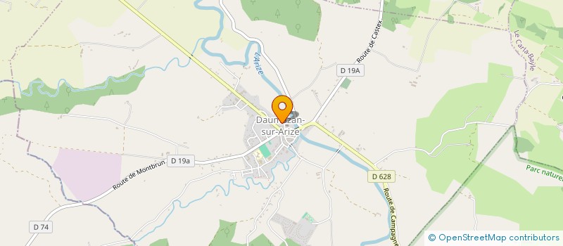 localisation de l'entreprise MADAME SOPHIE MARBOUTY à DAUMAZAN-SUR-ARIZE