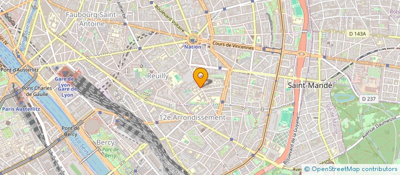 localisation de l'entreprise MADAME SOPHIE MARC  PARIS