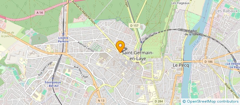 localisation de l'entreprise MADAME SOPHIE MARCEAU à SAINT-GERMAIN-EN-LAYE