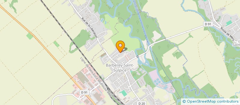 localisation de l'entreprise MADAME SOPHIE MARCHAL  BARBEREY-SAINT-SULPICE