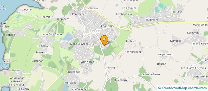 localisation de l'entreprise MADAME SOPHIE MARCHAND  BADEN