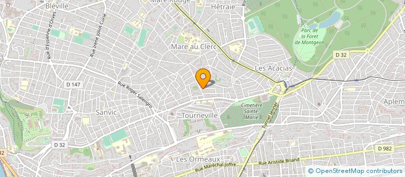 localisation de l'entreprise MADAME SOPHIE MARCHAND à LE HAVRE