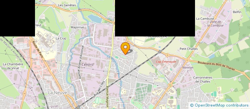 localisation de l'entreprise MADAME SOPHIE MARCHAND à BOURG-EN-BRESSE