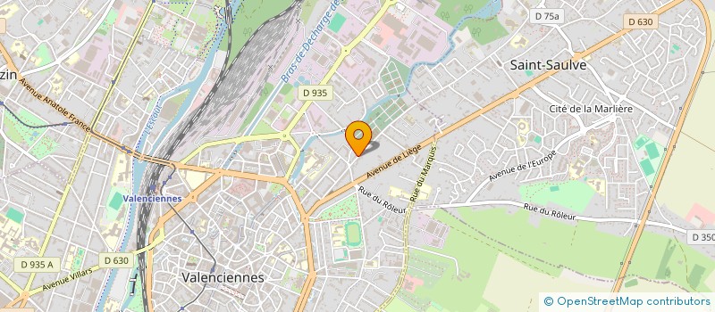 localisation de l'entreprise MADAME SOPHIE MARECHAL  VALENCIENNES