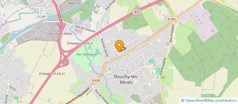 localisation de l'entreprise MADAME SOPHIE MARECHAL à DOUCHY-LES-MINES