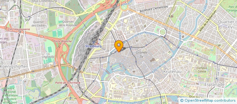 localisation de l'entreprise MADAME SOPHIE MARGRAFF à STRASBOURG