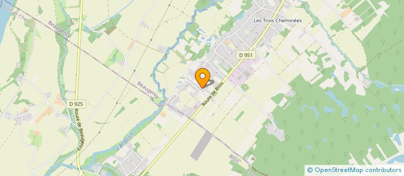 localisation de l'entreprise MADAME SOPHIE MARGUERITE BRETZNER  LAILLY-EN-VAL