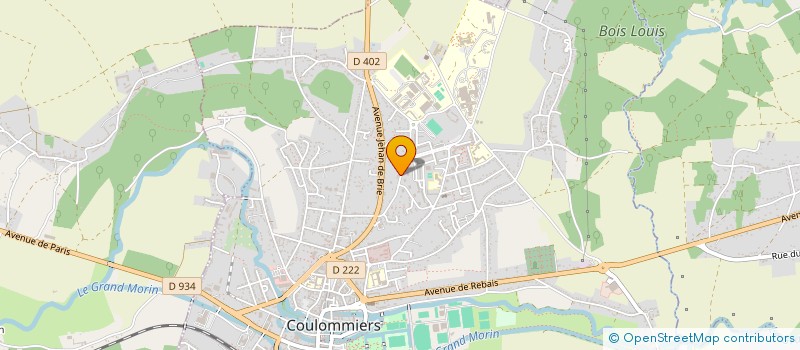 localisation de l'entreprise MADAME SOPHIE MARIALE à COULOMMIERS