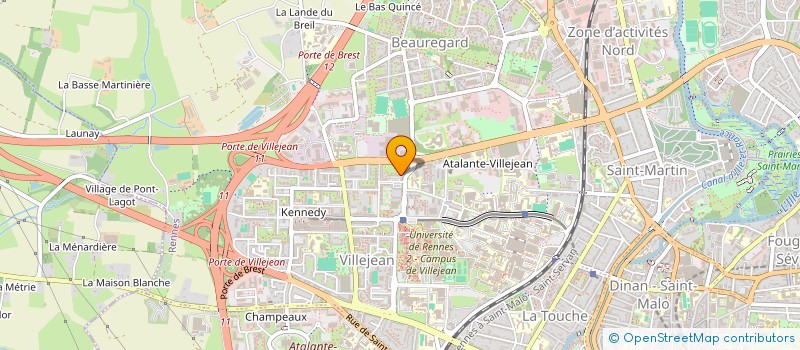 localisation de l'entreprise MADAME SOPHIE MARIE  RENNES