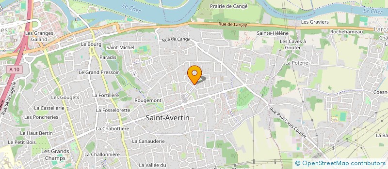 localisation de l'entreprise MADAME SOPHIE MARIE  SAINT-AVERTIN