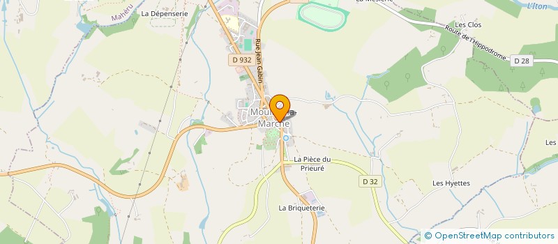 localisation de l'entreprise MADAME SOPHIE MARIE à MOULINS-LA-MARCHE