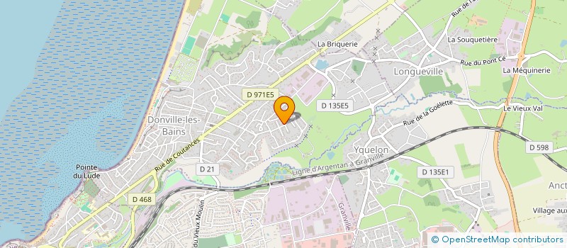 localisation de l'entreprise MADAME SOPHIE-MARIE LAMBERT  DONVILLE-LES-BAINS