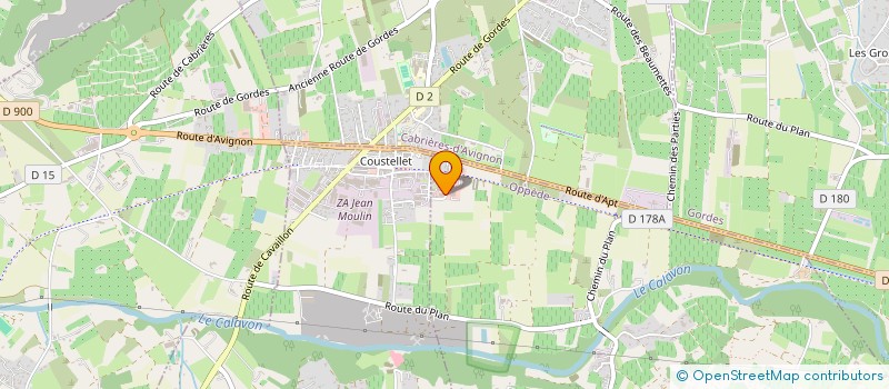 localisation de l'entreprise MADAME SOPHIE MARIE MICHAUD  OPPEDE