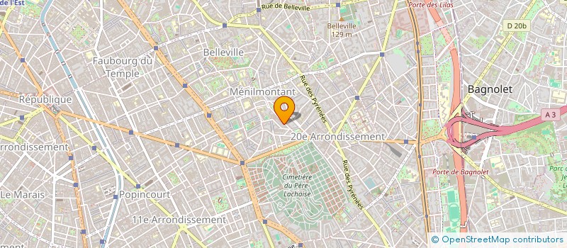 localisation de l'entreprise MADAME SOPHIE MARIE THERESE MAISON  PARIS
