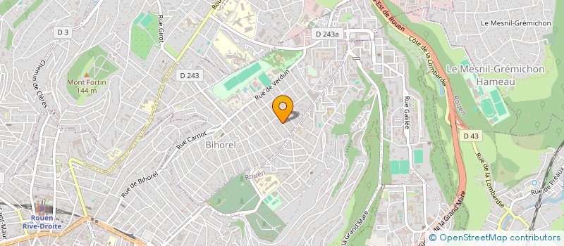 localisation de l'entreprise MADAME SOPHIE MARIN  BIHOREL