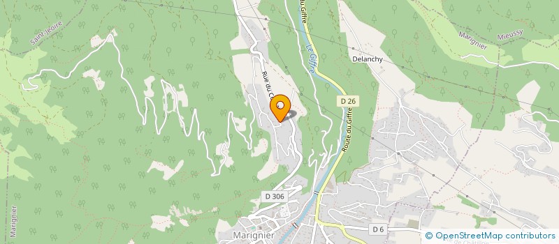 localisation de l'entreprise MADAME SOPHIE MARION  MARIGNIER