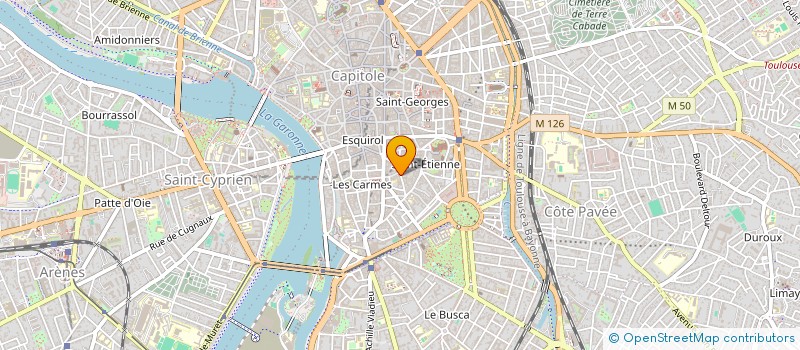 localisation de l'entreprise MADAME SOPHIE MARLHOUX à TOULOUSE