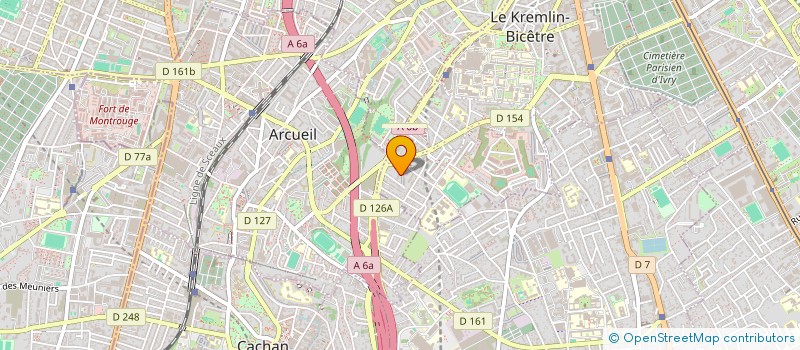 localisation de l'entreprise MADAME SOPHIE MARQUIS  LE KREMLIN-BICETRE