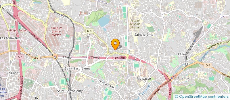 localisation de l'entreprise MADAME SOPHIE MARSEILLE à MARSEILLE