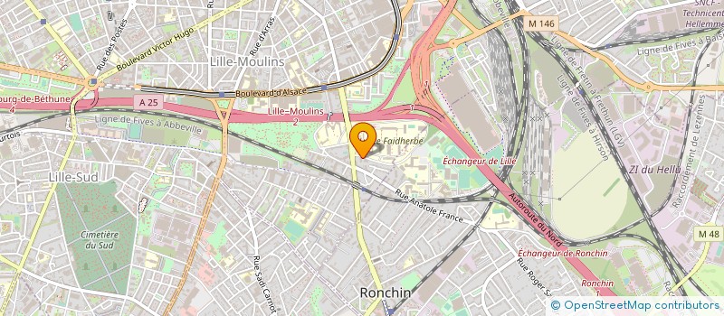 localisation de l'entreprise MADAME SOPHIE MARSILLOUX à LILLE