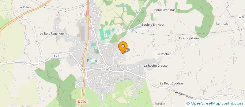 localisation de l'entreprise MADAME SOPHIE MARSOUIN  SAINT-JULIEN