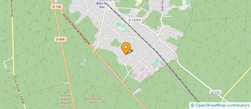 localisation de l'entreprise MADAME SOPHIE MARTEL PEYRAUD à BOIS-LE-ROI