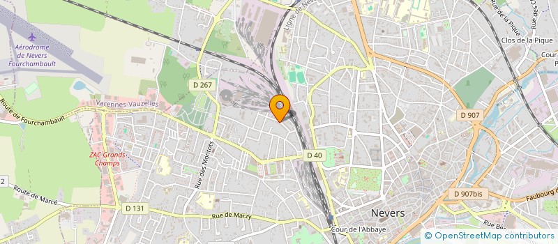 localisation de l'entreprise MADAME SOPHIE MARTIGNON  LA CHAPELLE-MONTLINARD