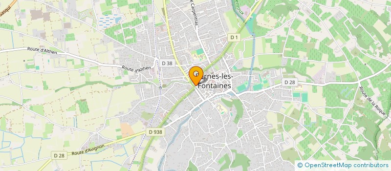 localisation de l'entreprise MADAME SOPHIE MARTIN  PERNES-LES-FONTAINES