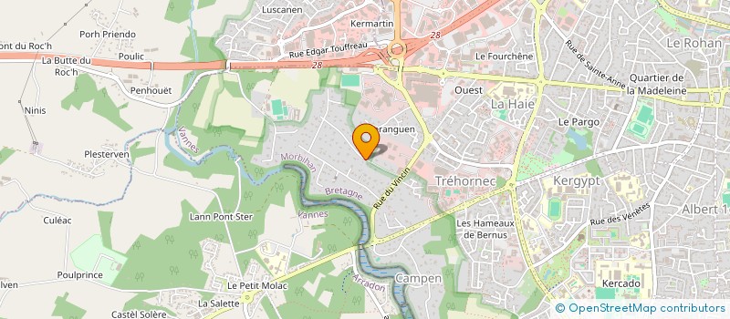 localisation de l'entreprise MADAME SOPHIE MARTIN à VANNES