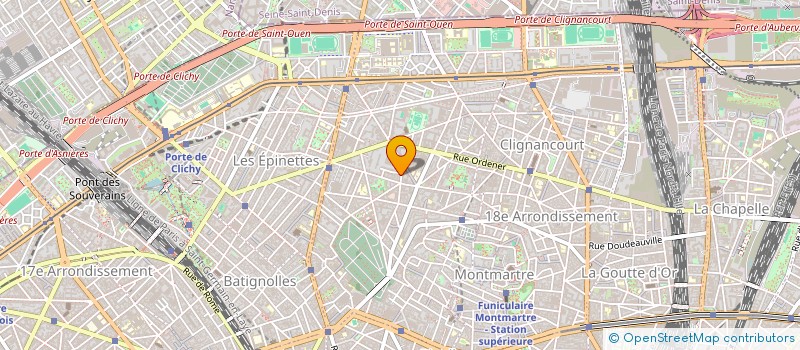 localisation de l'entreprise MADAME SOPHIE MARTIN  PARIS