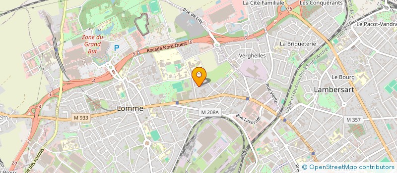 localisation de l'entreprise MADAME SOPHIE MARTINEAU à LILLE