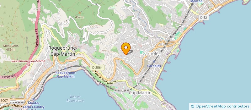 localisation de l'entreprise MADAME SOPHIE MARTINS SEABRA à ROQUEBRUNE-CAP-MARTIN