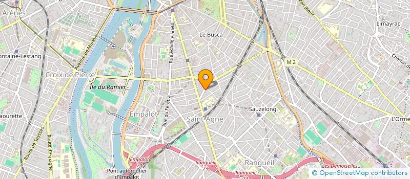 localisation de l'entreprise MADAME SOPHIE MASCARAS  TOULOUSE