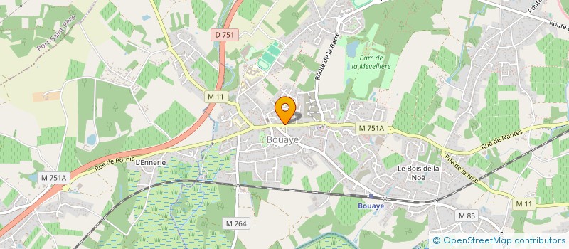 localisation de l'entreprise MADAME SOPHIE MASIEWICZ  BOUAYE