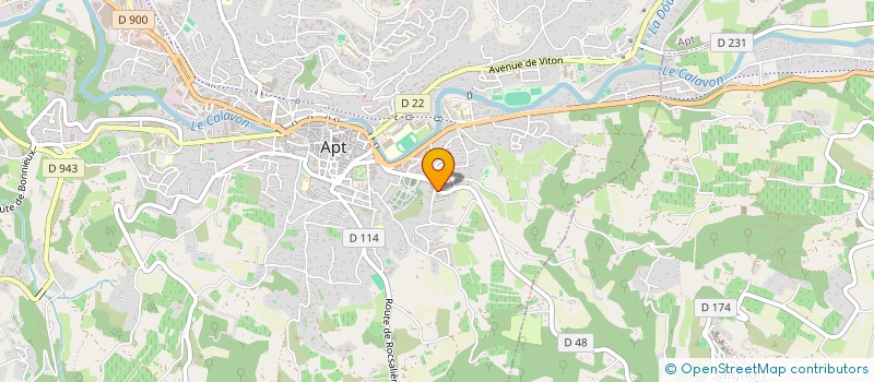 localisation de l'entreprise MADAME SOPHIE MASSARD  APT