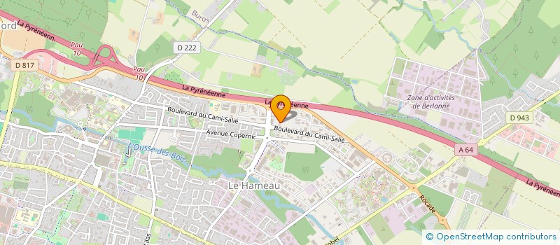 localisation de l'entreprise MADAME SOPHIE MASSE-NAVETTE à PAU