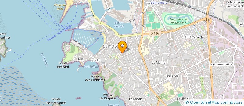 localisation de l'entreprise MADAME SOPHIE MASSIEU à SAINT-MALO