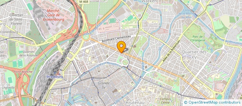 localisation de l'entreprise MADAME SOPHIE MASSON à STRASBOURG