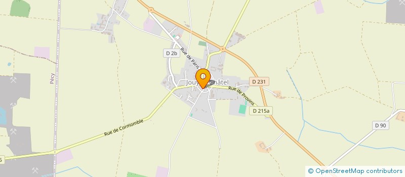 localisation de l'entreprise MADAME SOPHIE MASTELINCK à JOUY-LE-CHATEL