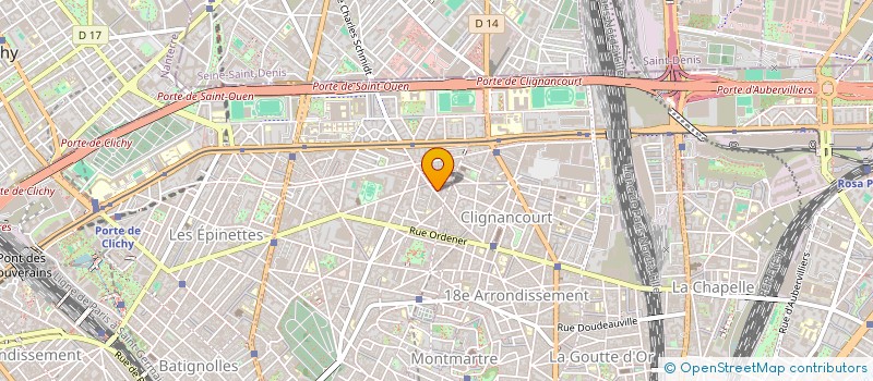 localisation de l'entreprise MADAME SOPHIE MATHIEU  PARIS