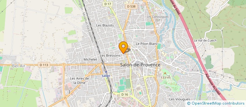 localisation de l'entreprise MADAME SOPHIE MATHILDE ANNA ASTIER à SALON-DE-PROVENCE
