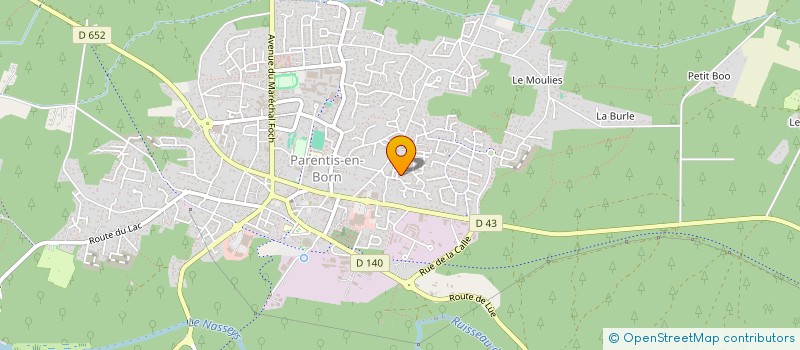 localisation de l'entreprise MADAME SOPHIE MATIGNON  BISCARROSSE