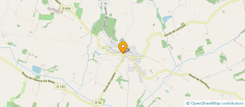 localisation de l'entreprise MADAME SOPHIE MAURIN  SAINT-PUY