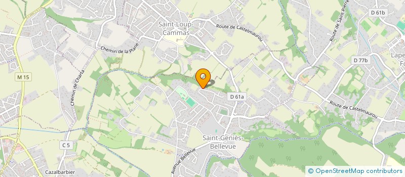 localisation de l'entreprise MADAME SOPHIE MAYS  SAINT-GENIES-BELLEVUE