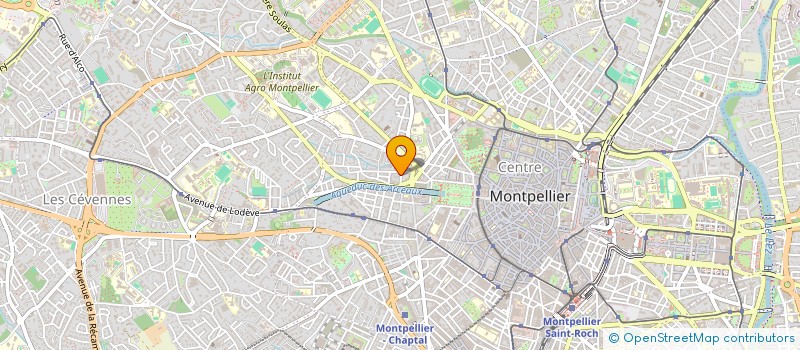 localisation de l'entreprise MADAME SOPHIE MAZAS à MONTPELLIER