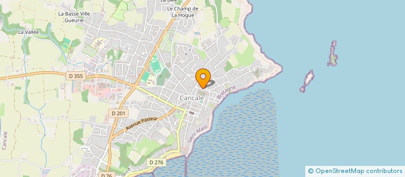 localisation de l'entreprise MADAME SOPHIE MEESEMAECKER à CANCALE
