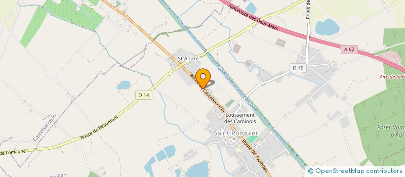 localisation de l'entreprise MADAME SOPHIE MEINERI  SAINT-PORQUIER